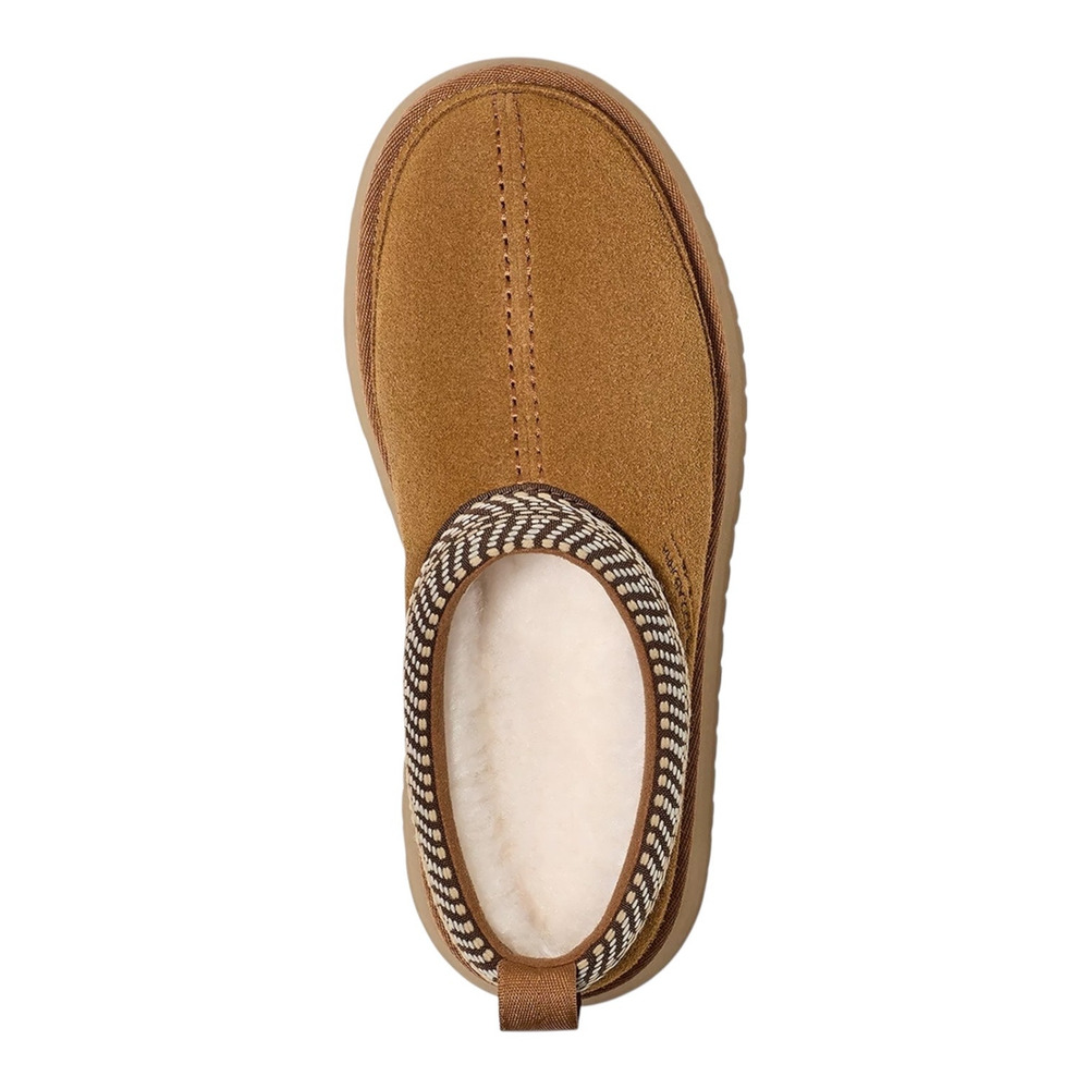 Koolaburra by UGG Women's Burree Slip On Platform Slipper Booties Brown Size 7 - Picture 3 of 4